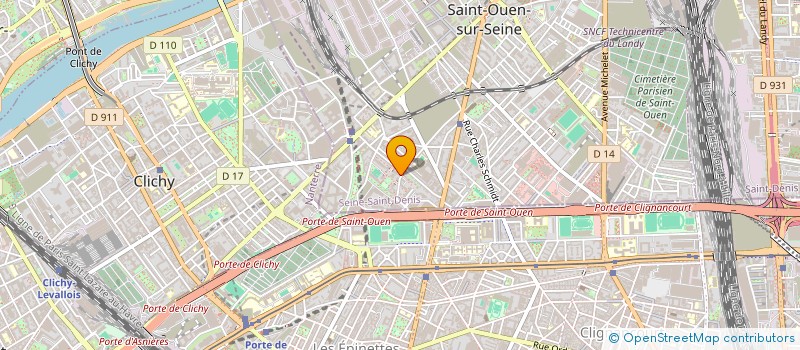 localisation de l'entreprise A.S.R ASSO SPECIALE RECUP à SAINT-OUEN-SUR-SEINE