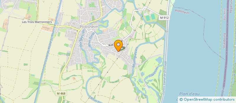 localisation de l'entreprise A.S.R NETTOYAGE  PLOBSHEIM