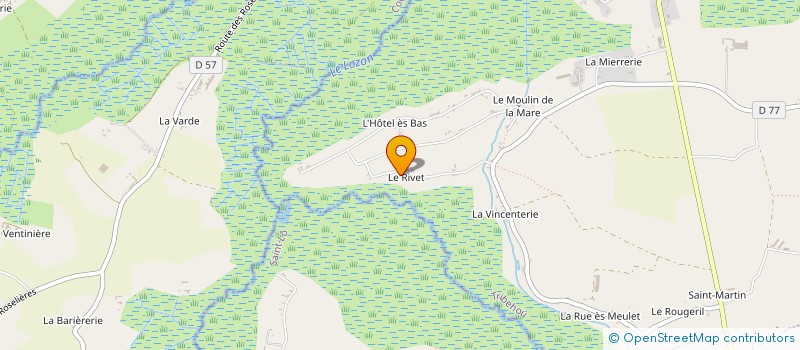 localisation de l'entreprise A S RACING 50  TRIBEHOU