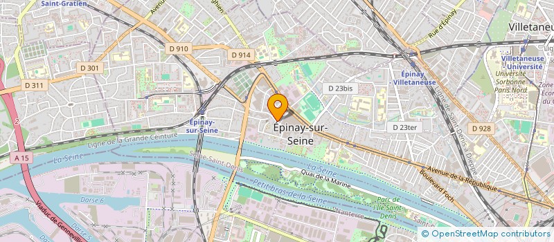 localisation de l'entreprise A.S REAL PARIS à EPINAY-SUR-SEINE