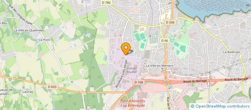 localisation de l'entreprise A.S.S à DINARD