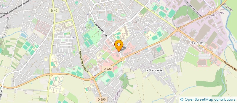 localisation de l'entreprise A S S A  CHATEAUROUX