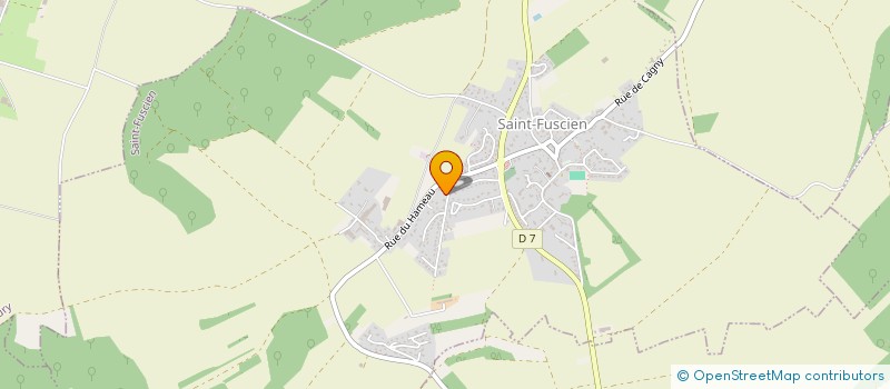 localisation de l'entreprise A.S.S INVEST OUEST à SAINT-FUSCIEN