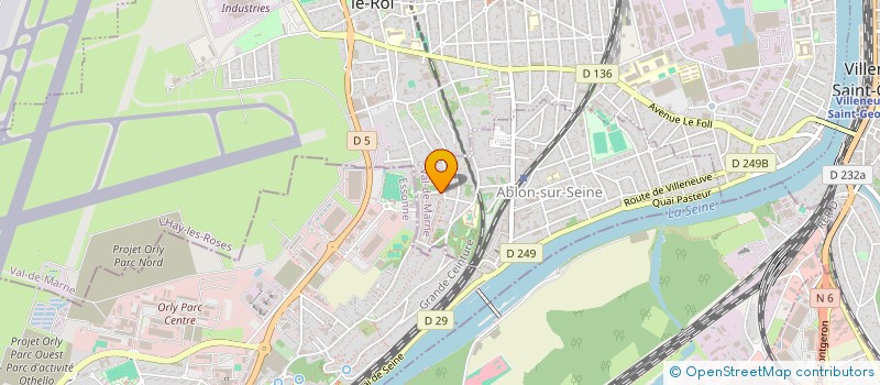 localisation de l'entreprise A.S. SUPERMARCHE à ABLON-SUR-SEINE