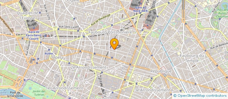 localisation de l'entreprise A.S.T.  PARIS