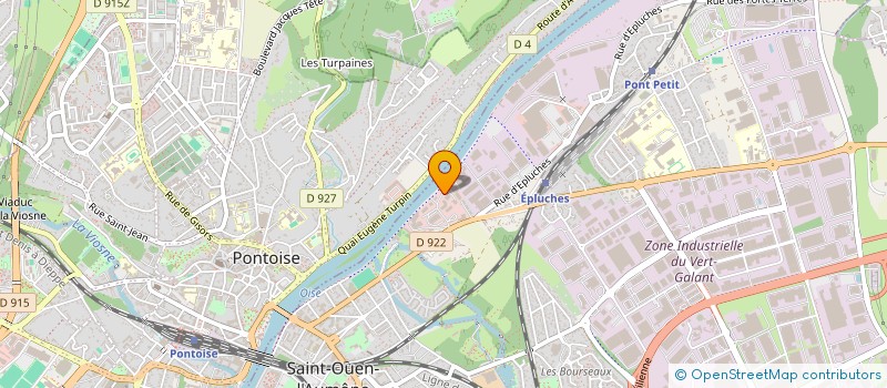 localisation de l'entreprise A S T à SAINT-OUEN-L'AUMONE