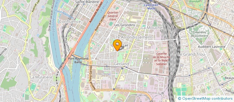 localisation de l'entreprise A S T D à LYON