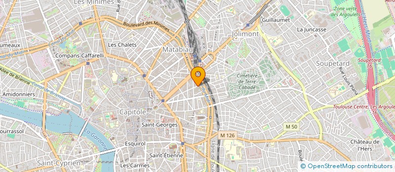 localisation de l'entreprise A S T I G(ASS SPORTIVE TOUL INTER GENER) à TOULOUSE