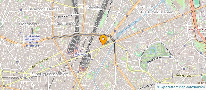 localisation de l'entreprise A.S.T.P. à PARIS