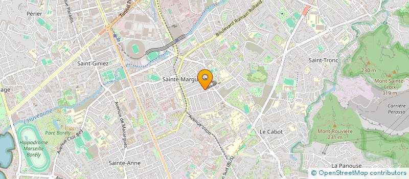 localisation de l'entreprise A.S.T.S. IMMOBILIER à MARSEILLE