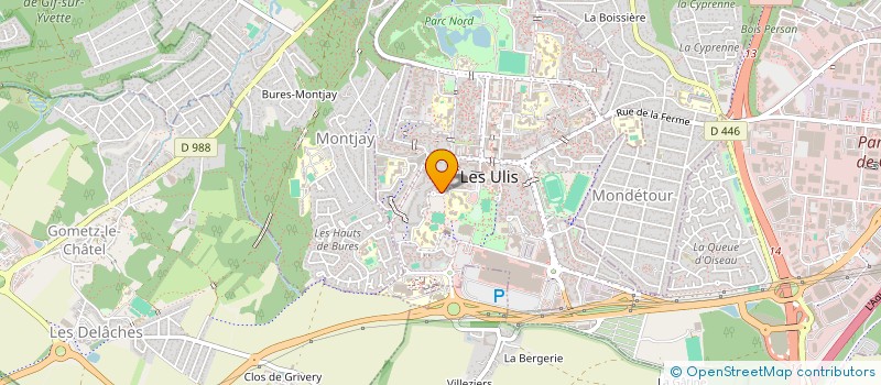localisation de l'entreprise A.S.T.T. à LES ULIS