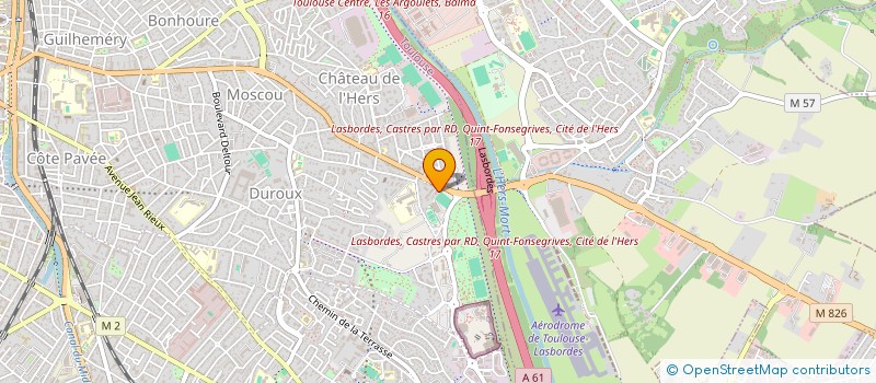localisation de l'entreprise A.S.TOULOUSE à TOULOUSE
