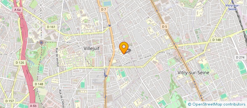 localisation de l'entreprise A.S. TRADE à VILLEJUIF