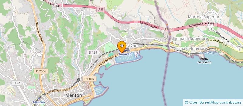 localisation de l'entreprise A S V à MENTON
