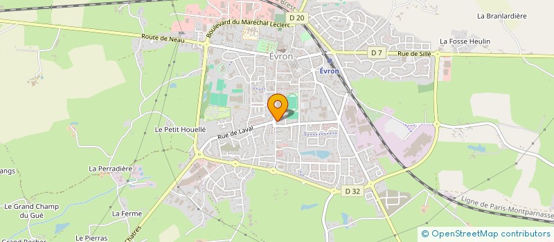 localisation de l'entreprise A&S3.0  EVRON