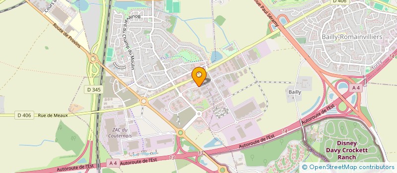 localisation de l'entreprise A SAFETY BUS à SERRIS