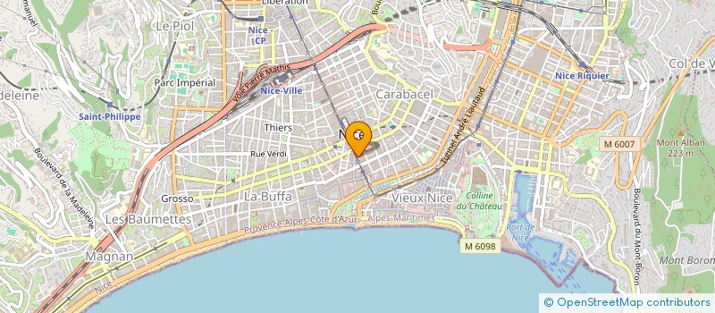 localisation de l'entreprise A SANDRA à NICE