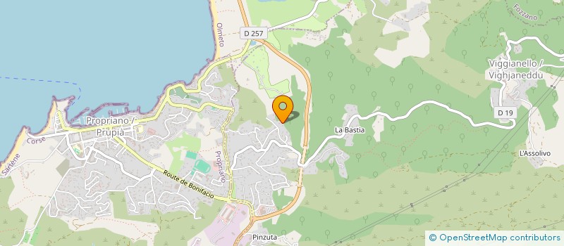 localisation de l'entreprise A SAPPARA à PROPRIANO