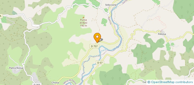 localisation de l'entreprise A SARRA à SERRA-DI-FERRO