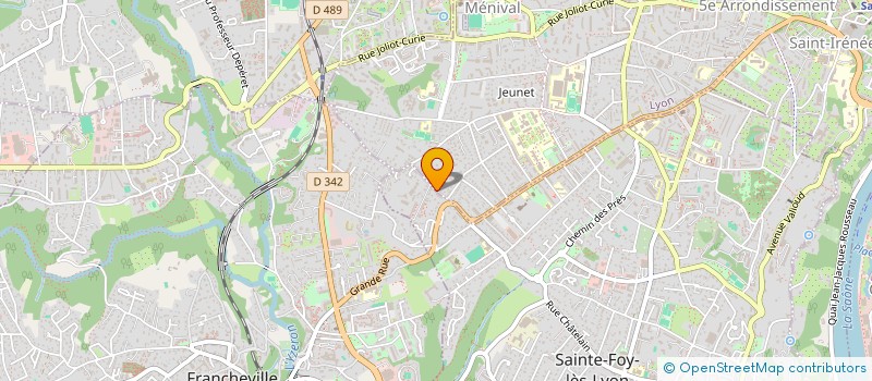 localisation de l'entreprise A. SARTRE CONSULTING à LYON