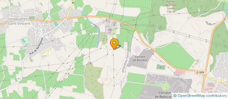 localisation de l'entreprise A SAUT DE CHEVAL  JONQUIERES-SAINT-VINCENT