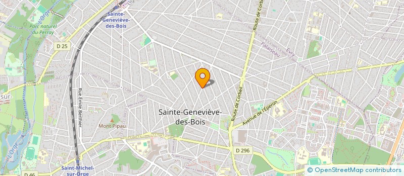 localisation de l'entreprise A SCARPETTA à STE GENEVIEVE DES BOIS