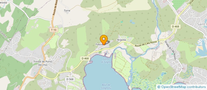localisation de l'entreprise A SCHENA à PORTO-VECCHIO