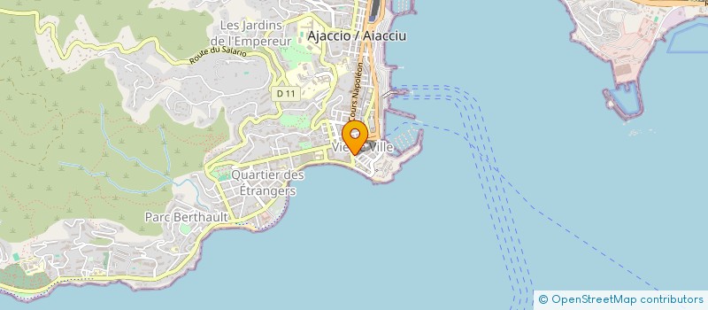 localisation de l'entreprise A SCOPA ANDREANI à AJACCIO