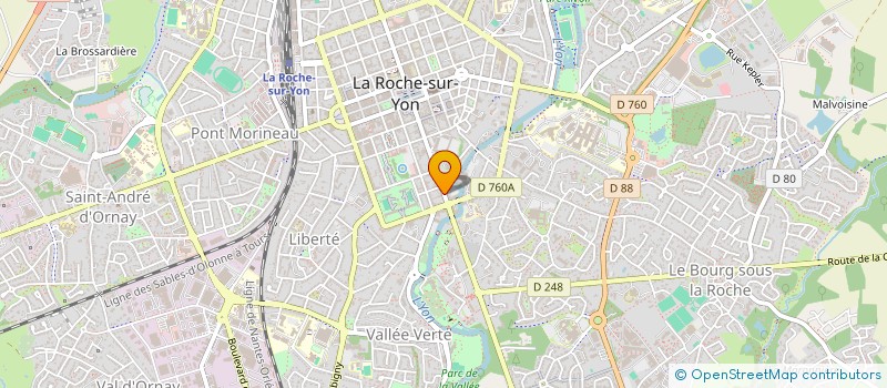 localisation de l'entreprise A++ SECURITE à LA ROCHE-SUR-YON