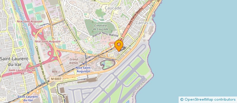 localisation de l'entreprise A SEMERIA ET ASSOCIES à NICE