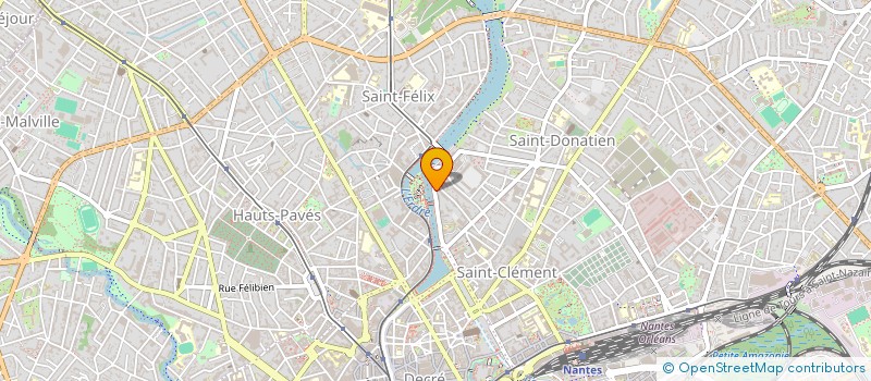 localisation de l'entreprise A. SERVICES A DOMICILE à NANTES