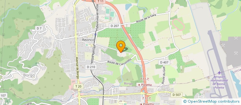 localisation de l'entreprise A SFIDA à BORGO