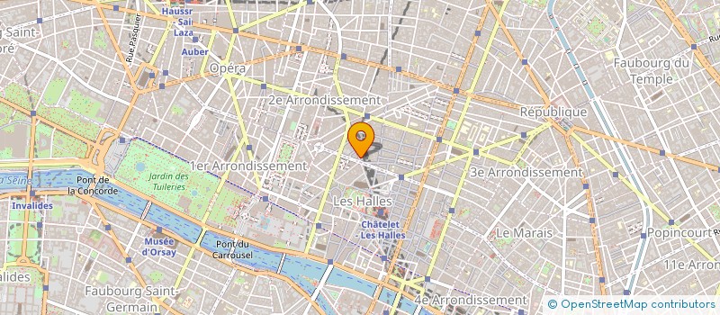 localisation de l'entreprise A SIMON S A à PARIS