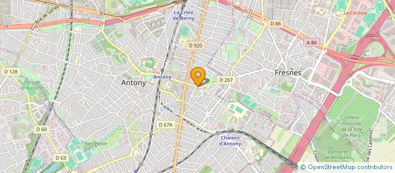 localisation de l'entreprise A-SIP A-SIP à ANTONY