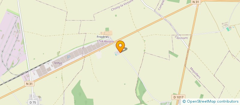 localisation de l'entreprise A SOJA COMPANY  CHOISY-LA-VICTOIRE