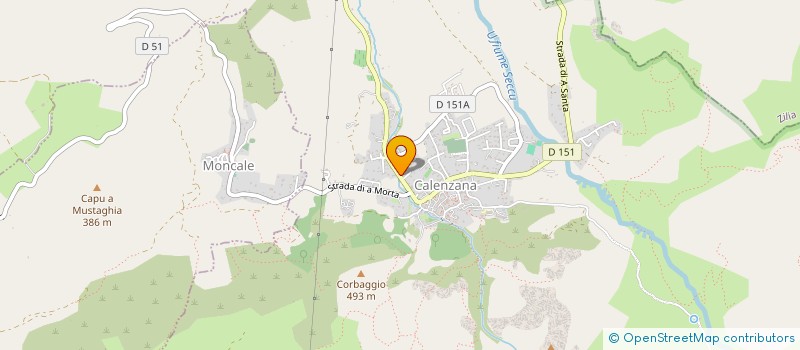 localisation de l'entreprise A SPASIMATA  CALENZANA