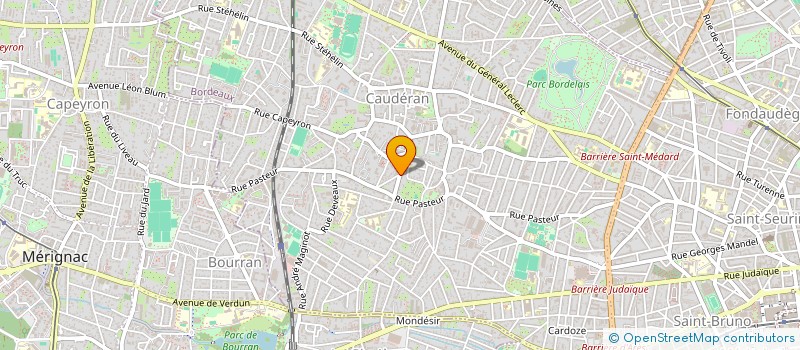 localisation de l'entreprise A-STEHELIN KINE  BORDEAUX