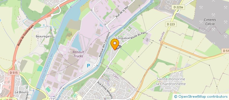 localisation de l'entreprise A STELLA ASCOSA à RANVILLE