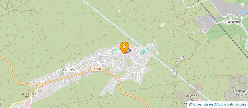 localisation de l'entreprise A STELLA DU MAGE  LE ROVE