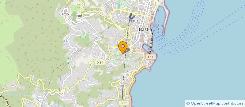 localisation de l'entreprise A STRADELLA à BASTIA