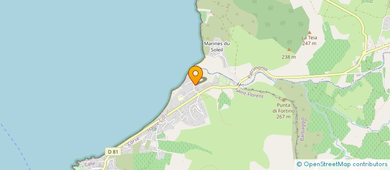 localisation de l'entreprise A STRUTTA D OLZO à SAINT-FLORENT