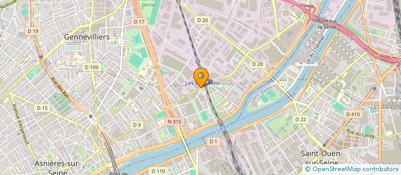 localisation de l'entreprise A SUIVRE  GENNEVILLIERS