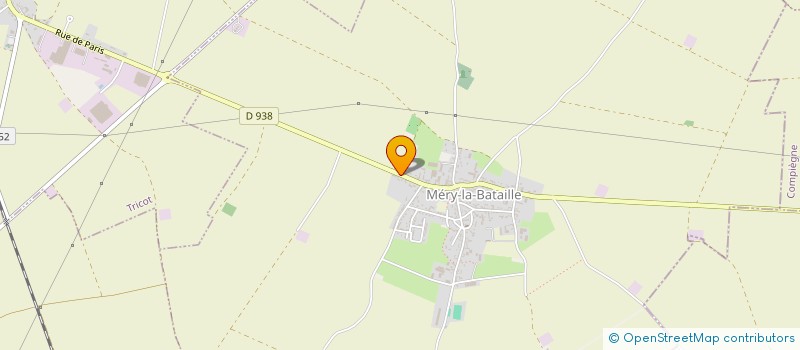 localisation de l'entreprise A&T  MERY-LA-BATAILLE