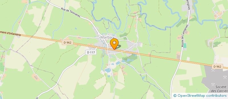 localisation de l'entreprise A.T.  MARBAIX