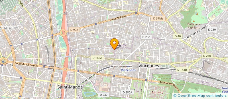 localisation de l'entreprise A T A DIFFUSION à MONTREUIL
