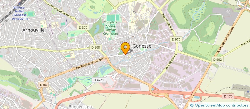 localisation de l'entreprise A.T.A. IMMO  VAUDHERLAND