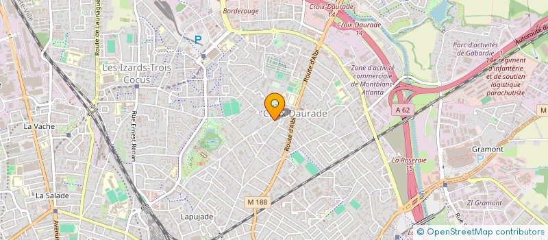 localisation de l'entreprise A   T ARCHITECTURE ET TECHNIQUE  TOULOUSE