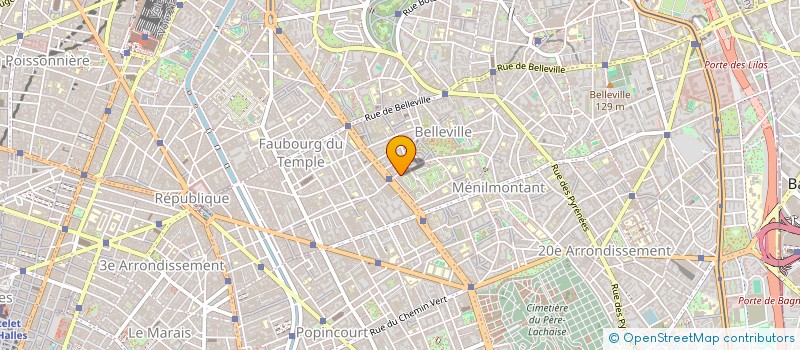 localisation de l'entreprise A & T ASCENSEURS ET TELESURVEILLANCE à PARIS