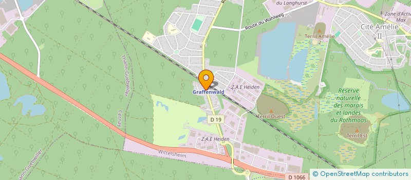 localisation de l'entreprise A.T.B. AMENAGEMENT ET TRAVAUX BATIMENT  WITTELSHEIM