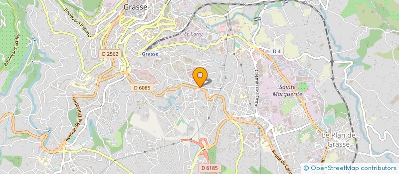 localisation de l'entreprise A.T.B. ART & TENDANCE BOIS à GRASSE